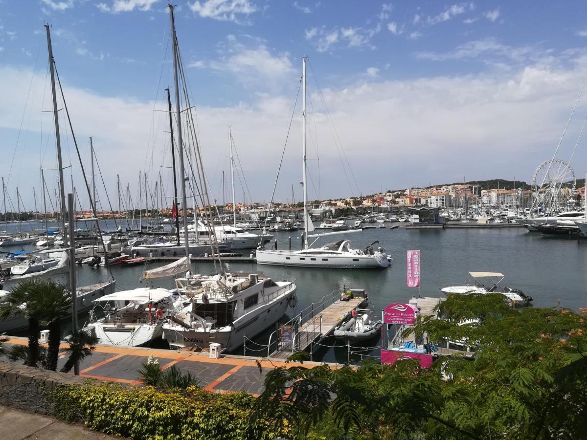 Appartement 1Ere Ligne Vue Port Avec Balcon, Piscine Агд Экстерьер фото