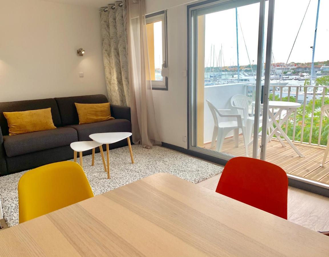 Appartement 1Ere Ligne Vue Port Avec Balcon, Piscine Агд Экстерьер фото