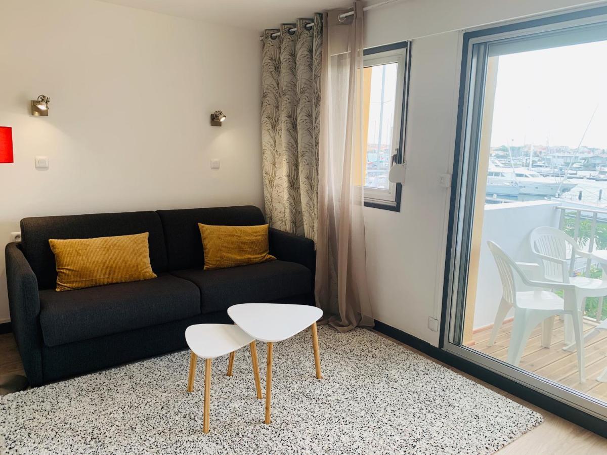 Appartement 1Ere Ligne Vue Port Avec Balcon, Piscine Агд Экстерьер фото